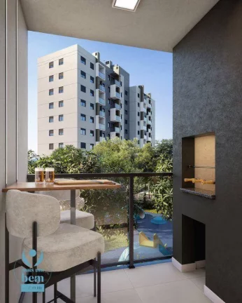Imagem Apartamento com 3 quartos à venda, 54 m² por R$ 540.579,23 - Hauer - Curitiba/PR