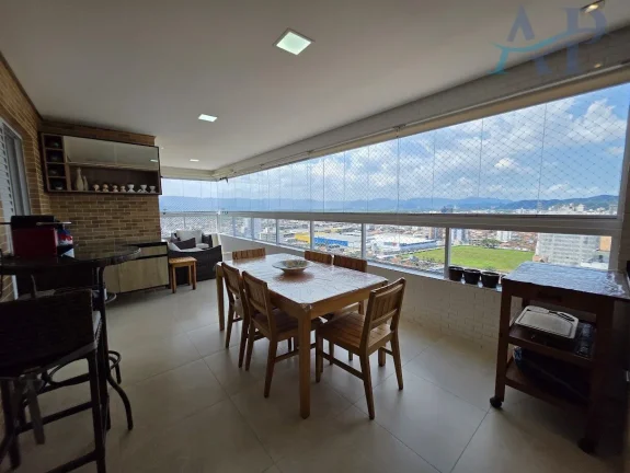 Imagem Apartamento na Aviação em Praia Grande Vista Mar e Próximo ao Futuro Pier Turístico