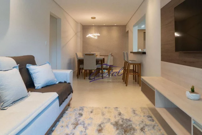 Imagem Apartamento com 3 dormitórios à venda, 119 m² por R$ 1.010.000,00 - Canto do Forte - Praia Grande/SP