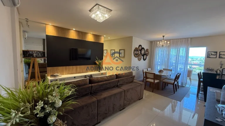 Imagem Seu 3 Quartos MOBILIADO, sendo 01 suíte no Centro de Navegantes perto da Praia e de tudo. Adriano Carpes Imóveis vende.