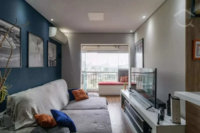 Imagem Apartamento com 62 m2, 2 dormitórios (1 suíte) e 1 vaga à venda na Barra Funda, São Paulo
