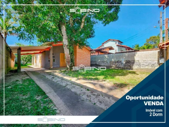 Imagem Casa à venda com 2 dormitórios 153 m² de Área Útil, 300 metros da praia, Jardim Indaiá - Bertioga SP