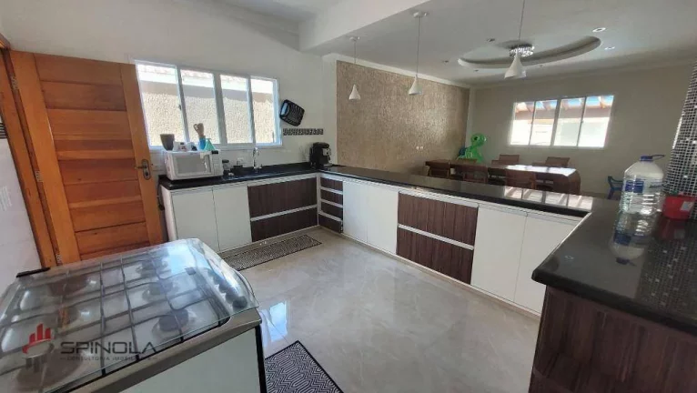 Imagem Sobrado com 5 dormitórios à venda, 262 m² por R$ 1.550.000,00 - Balneário Flórida - Praia Grande/SP