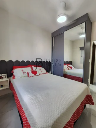 Imagem Apartamento Vista mar com 2 Dormitórios sendo 1 suíte no bairro Tupi - Praia Grande