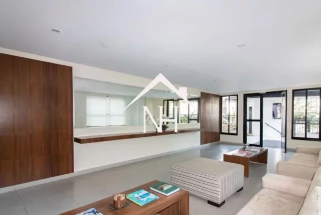 Imagem Apartamento de 41m com 1 dormitório e varanda, Piscina, Churrasqueira, Salão de Festas, Playground, Academia, Coworking.
