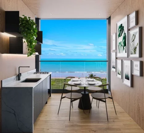 Imagem Apartamento com 3 dormitórios à venda, 68,35 m² por R$ 799.937,28 - Intermares - Cabedelo/PB