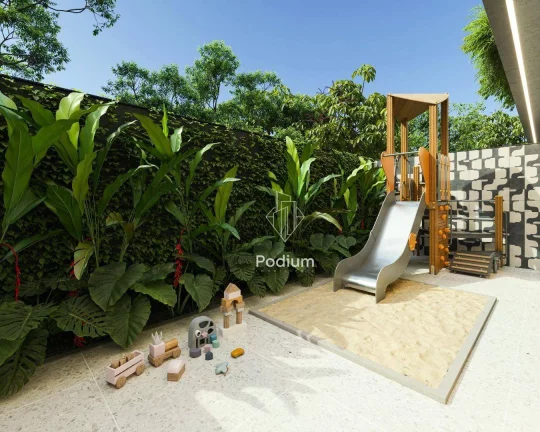Imagem Flats com excelente área de lazer na cobertura com vista para o mar e a 160m da praia de Cabo Branco - FL0322