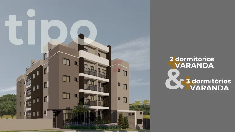 Imagem APARTAMENTO à venda com 62.38m² por R$ 368.000,00 no bairro Centro - PINHAIS / PR