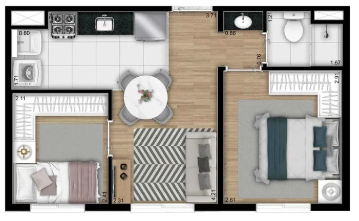 Imagem APARTAMENTO RESIDENCIAL em São Paulo - SP, Vila Curuçá