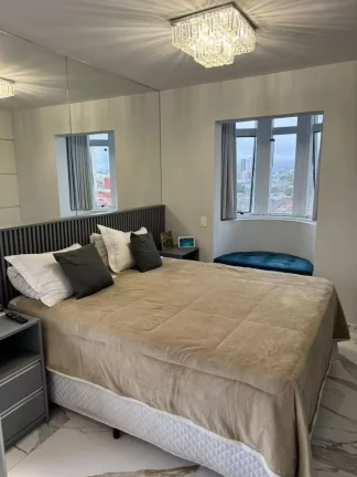 Imagem Apartamento de luxo no coração de Santo André-SP: 3 quartos, 3 suítes, 4 banheiros, 2 vagas na garagem, 115m²! Confira agora no Condomínio Paris Santo André!