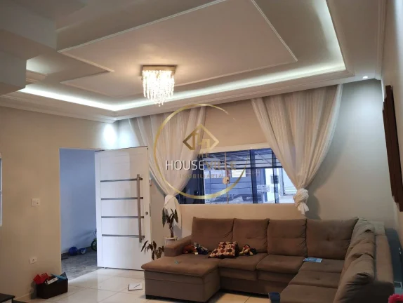 Imagem Casa Sobrado, 3 dormitórios ( 2 suítes), 2 vagas, Setville, Sjc.
