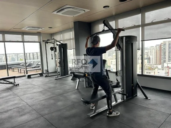 Imagem Studio de luxo no Brooklin Paulista: 1 quarto, 1 suíte, 1 banheiro, 27m² de área - Venda ou Locação em SP!