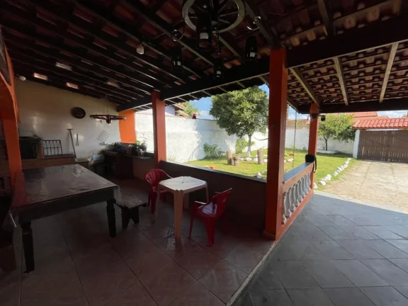 Imagem Casa para Venda em Itanhaém, Gaivota (Praia), 3 dormitórios, 1 suíte, 3 banheiros, 10 vagas
