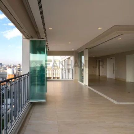 Imagem Apartamento de Luxo na Vila Olímpia: 4 Quartos, 4 Suítes, 4 Salas, 6 Banheiros, 5 Vagas, 275m² - São Paulo-SP