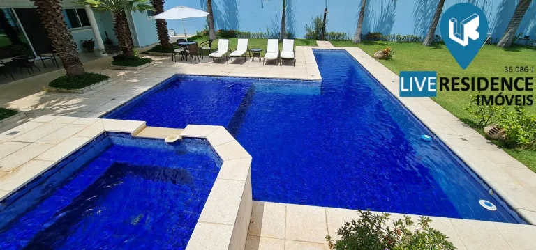 Imagem Casa Térrea, Alto Padrão, 4 Suítes e Piscina no Parque da Fazenda