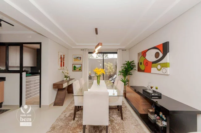 Imagem Sobrado com 3 quartos sendo 1 suíte à venda, 118 m² por R$ 795.000 - Santa Cândida - Curitiba/PR