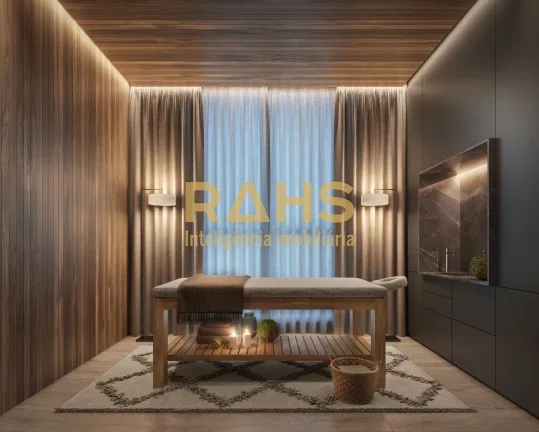 Imagem 04 Suítes Living Integrado com Cozinha Gourmet Lavabo Sacada com Churrasqueira à Carvão Acesso de...