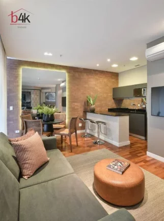 Imagem Apartamento mobiliado para venda e locação no FL Residence Vila Olímpia