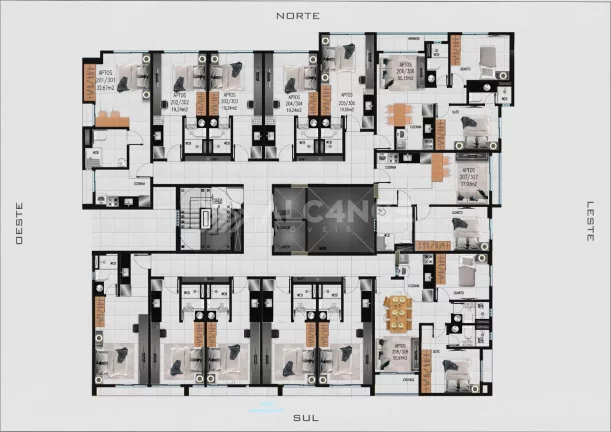 Imagem Flat - 32,67 m² - Bessa, João Pessoa/PB