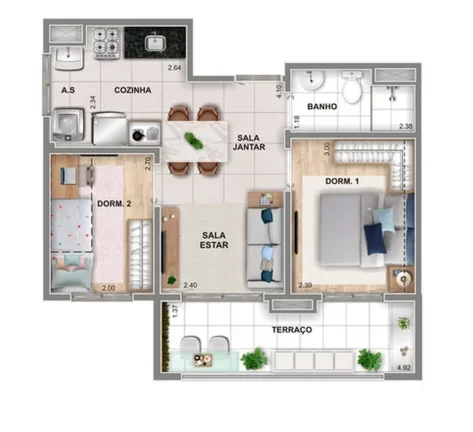 Imagem APARTAMENTO RESIDENCIAL em São Paulo - SP, Vila Sônia
