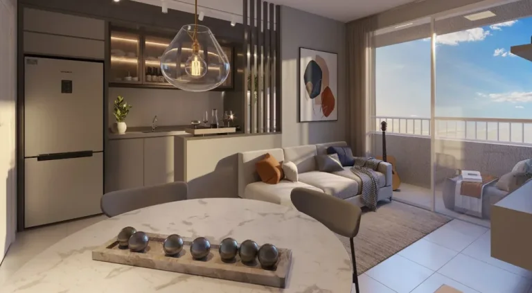 Imagem Apartamento à venda em Campinas, Loteamento Residencial Vila Bella Dom Pedro, com 1 quarto, 48,32m2