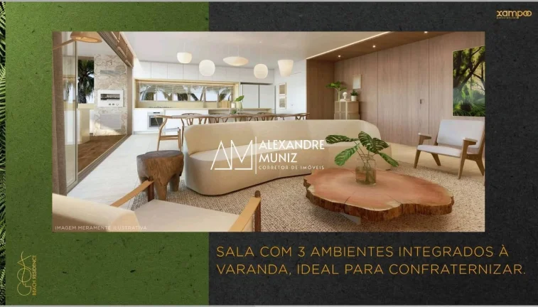 Imagem Goa Beach Residence, apartamentos no Porto das Dunas, Aquira-CE.
