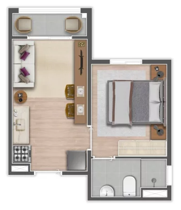 Imagem Apartamento à venda no bairro Lapa de Baixo - São Paulo/SP