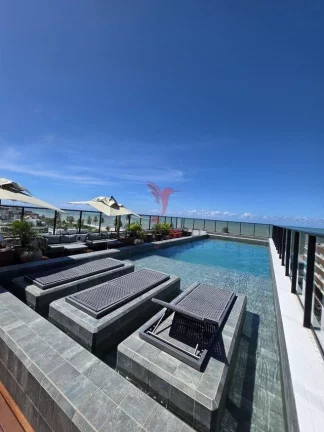 Imagem Flat Impecável no Jardim Oceania todo Mobiliado e Equipado a 50m do Mar