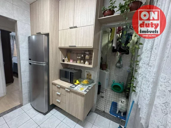 Imagem Apartamento à venda, 53 m² por R$ 290.000,00 - Encruzilhada - Santos/SP