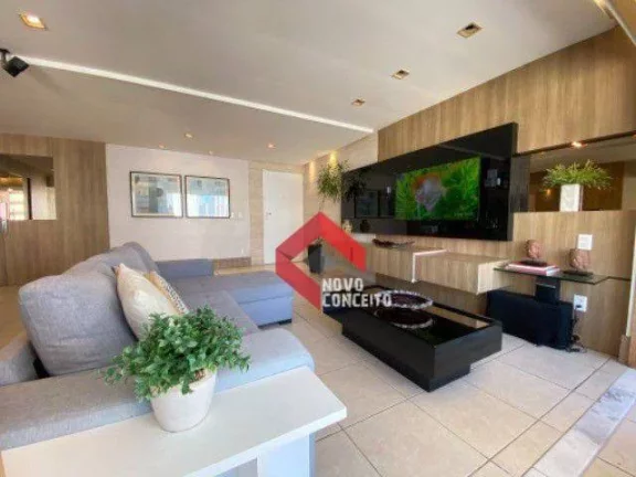 Imagem Apartamento com 4 dormitórios à venda, 139 m² por R$ 889.000 - Guararapes - Fortaleza/CE