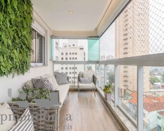Imagem Apartamento 128m² , 3 suites e 3 vagas, com vista permanente para o Parque da Agua Branca