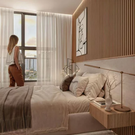 Imagem Apartamento com varanda / sacada gourmet a 100m da praia do Bessa - AP2302