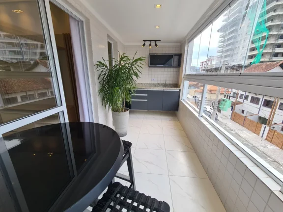 Imagem Apartamento para Venda em Praia Grande, Caiçara, 2 dormitórios, 1 suíte, 1 banheiro, 1 vaga