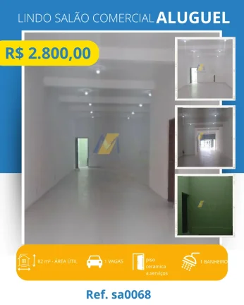 Imagem Salão locação