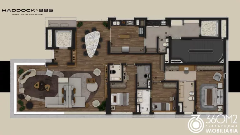 Imagem Apartamento para Venda em São Paulo / SP no bairro Cerqueira César