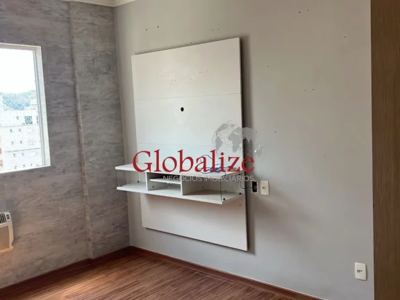 Imagem Apartamento à venda com 96m², 2 quartos, dependência, vista livre, vaga demarcada por R$640.000,00 no Campo Grande em Santos