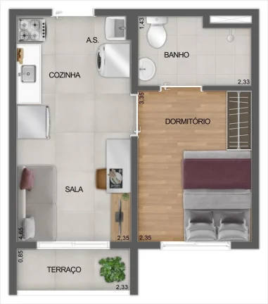 Imagem Um empreendimento completo com toda segurança, conforto e lazer que você merece. Preço e disponib...