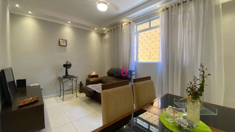 Imagem Apartamento com 1 dormitório à venda, 55 m² por R$ 370.000,00 - Aparecida - Santos/SP