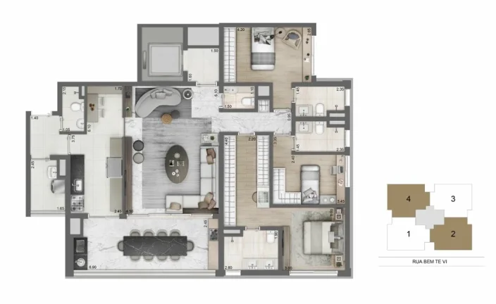 Imagem APARTAMENTO RESIDENCIAL em São Paulo - SP, Moema