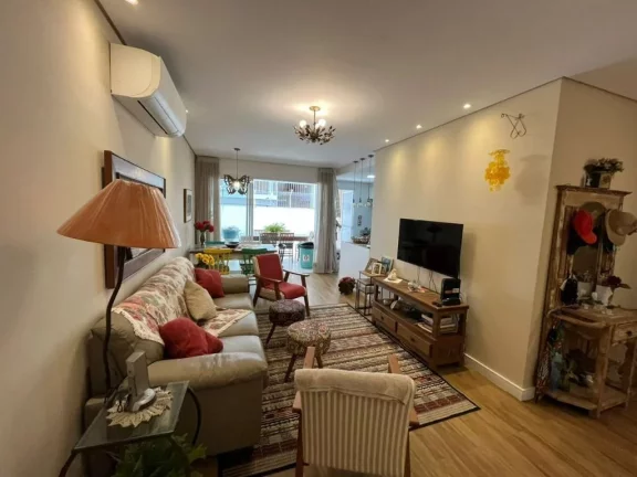 Imagem Apartamento com 3 dormitórios à venda, 105 m² - Tombo - Guarujá/SP