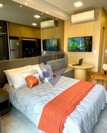 Imagem Studio de Luxo à Venda na Vila Nova Conceição: 1 Quarto, 1 Sala, 1 Banheiro em São Paulo-SP