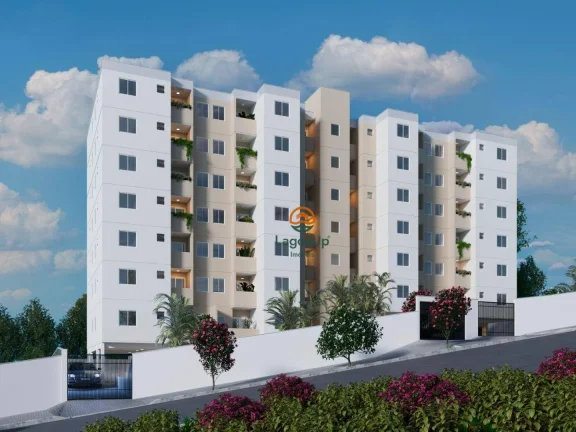 Imagem Apartamento com 2 dormitórios à venda, 54 m² por R$ 308.149,01 - Villa Paradiso - Lagoa Santa/MG