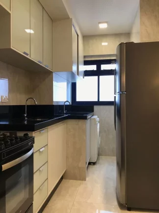 Imagem Apartamento com 1 dormitório para alugar, 40 m² por R$ 4.015,00/mês - Jardim Aquarius - São José dos Campos/SP