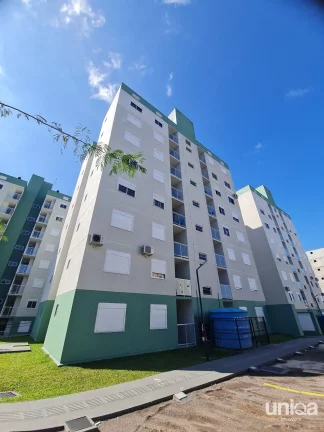 Apto 02 dormitórios Sacada churrasqueira Res Morada do Leste Camobi