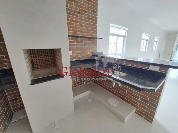 Imagem Sobreposta alta à vendacom 155m², 3 quartos, 2 suítes, piscina, churrasqueira por R$1.300.000,00 no Embaré em Santos