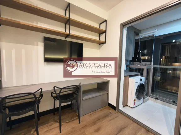 Imagem Apartamento no Brooklin SP 30m² 1 Dorm 1 Banheiro