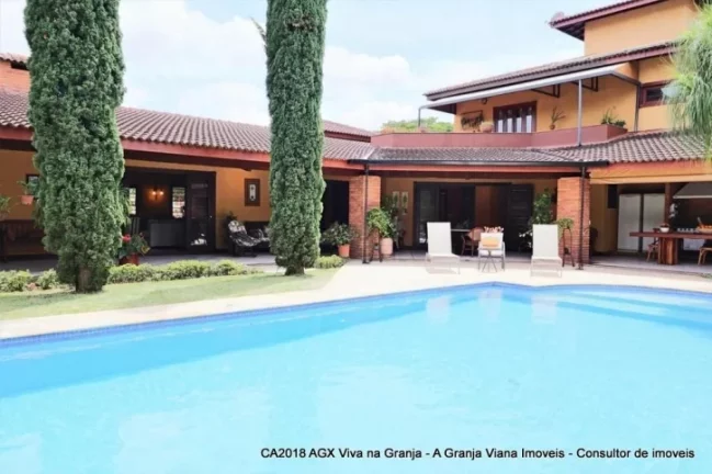 Imagem Casa com 3 dormitórios à venda, 640 m² por R$ 3.500.000,00 - Granja Viana - Carapicuíba/SP
