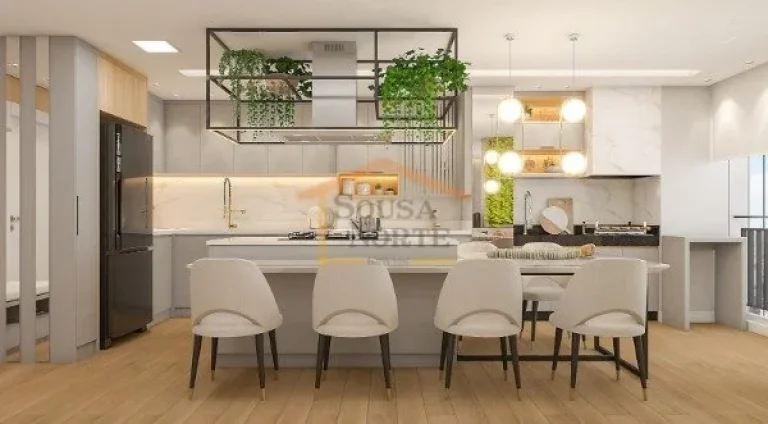 Imagem Apartamento com 2 dormitórios sendo 1 suíte.
O segundo dormitório foi retirado para ampliação d...