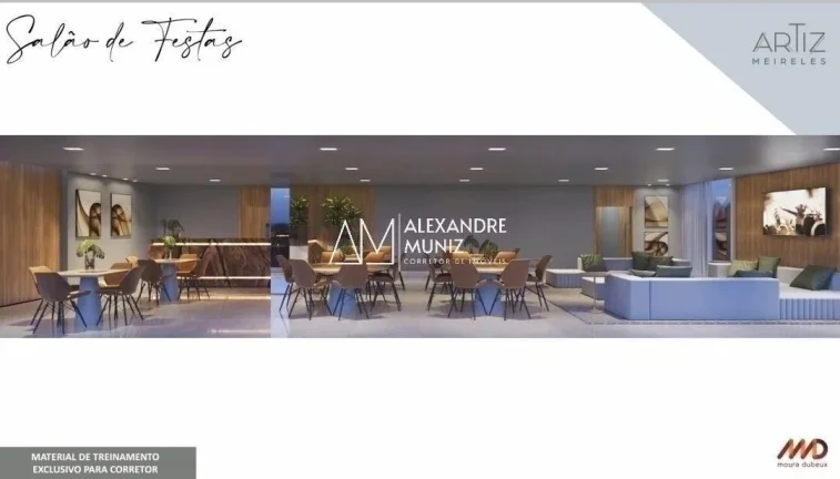 Imagem Artiz Meireles, Apartamentos à venda, Meireles, Fortaleza-CE. 4 suítes.