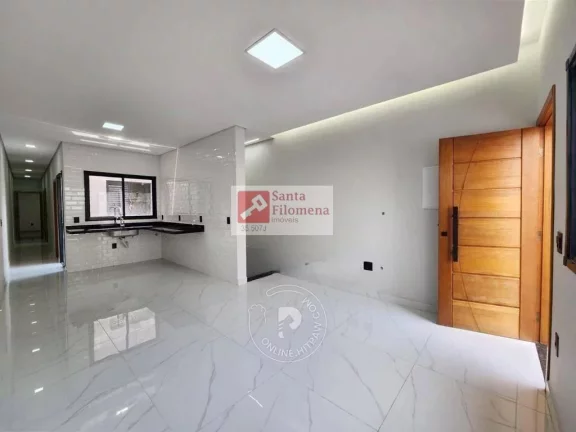 Imagem Casa para Venda em Santo André, Parque Oratório, 3 dormitórios, 1 suíte, 3 banheiros, 5 vagas